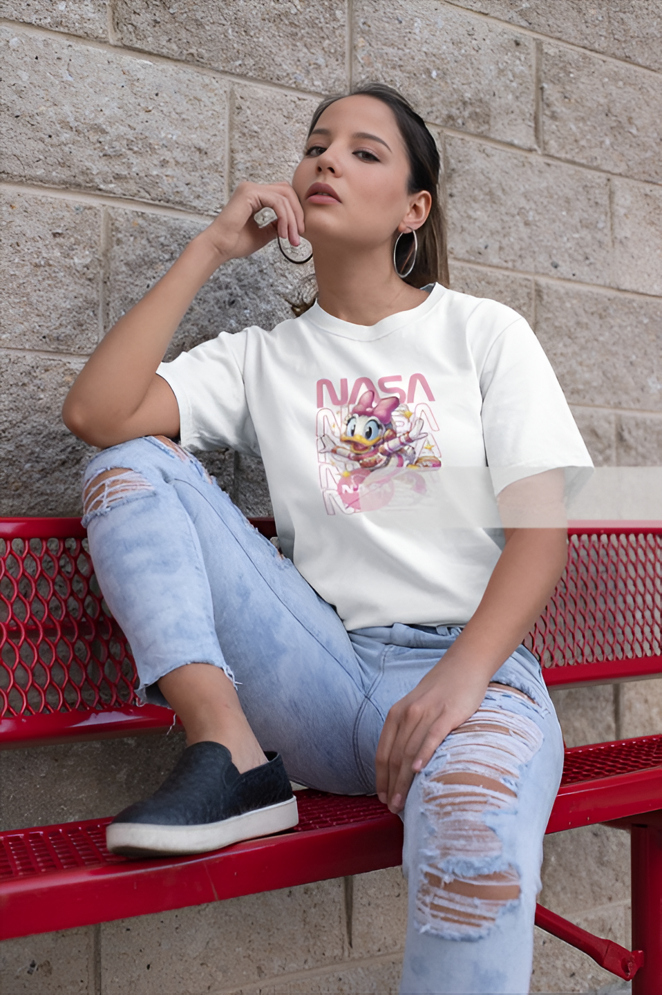Unisex Tee Space Daisy